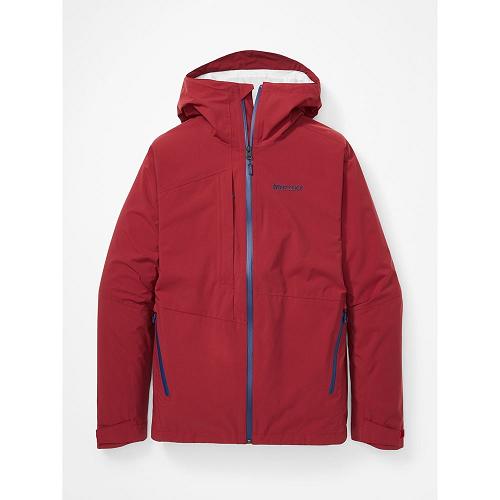 Marmot EVODry Torreys Rain Jacket For Mens Dark Red QCP649837